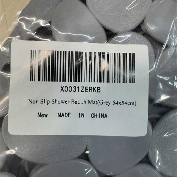 Non Slip Shower Bath Mat x2........Grey 54x54cm - Picture 3 of 4
